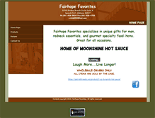 Tablet Screenshot of fairhopefavorites.com